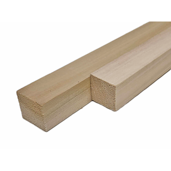 1/2'' x 36'' Wooden Poplar Square Dowels (10 pieces)