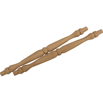 9'' Oak Spindle (5 Pcs) 9'' Oak Spindle (5 Pcs)