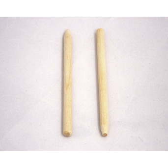 Wooden Apple Sticks 1/4 x 5.5 (100 PCS)