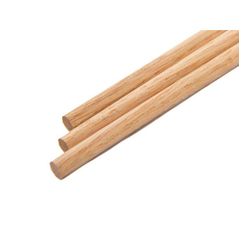 1/4'' x 36'' Wooden Oak Dowels (25 pieces)