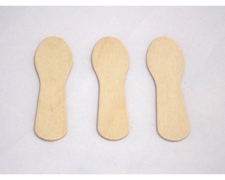 Details about   Wooden Spoon lot 10,000 60mm Birchwood  Taster Ice Cream 2-3/8" craft tester 