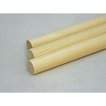 1/8'' x 24'' Wooden Poplar Dowels (100 pieces)