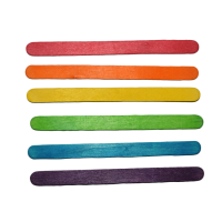 4-1/2'' Colored Craft Sticks (500 PCS)