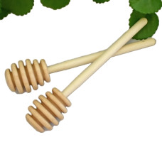 4'' Wooden Honey Dipper (25 PCS)