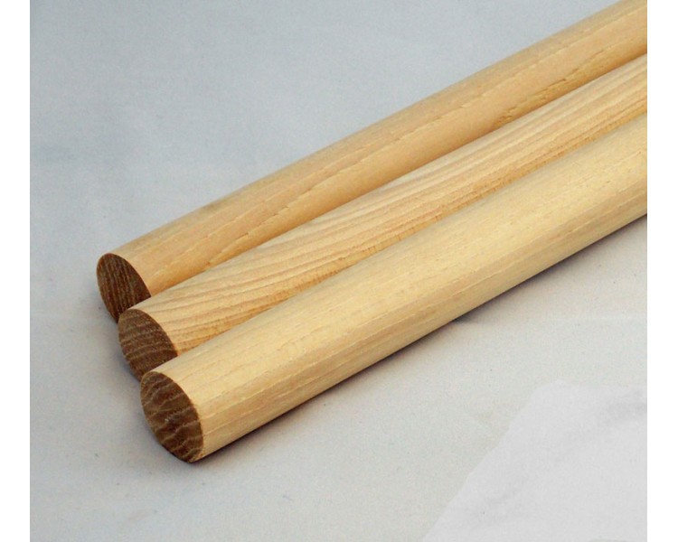 Wood Dowels - 1/4 Diameter X 48 Long 1/4” x 48” Wood Dowels [#208L