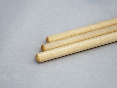 3/16'' x 10'' Wooden Lollipop Sticks (100 pieces)