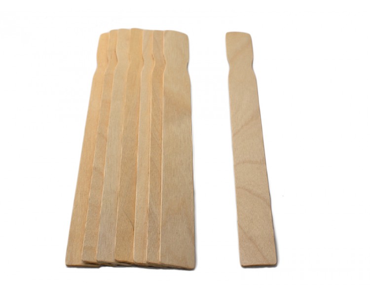 21 inch Paint Sticks, Box of 100 Hardwood Paint Stirrers, Wood Mixing Paddles for Epoxy or Resin, Garden or Library Markers by Woodpeckers
