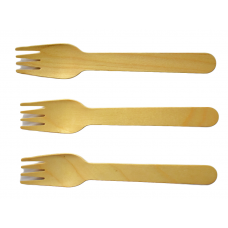 Eco-Friendly Wooden Forks (100 pack)